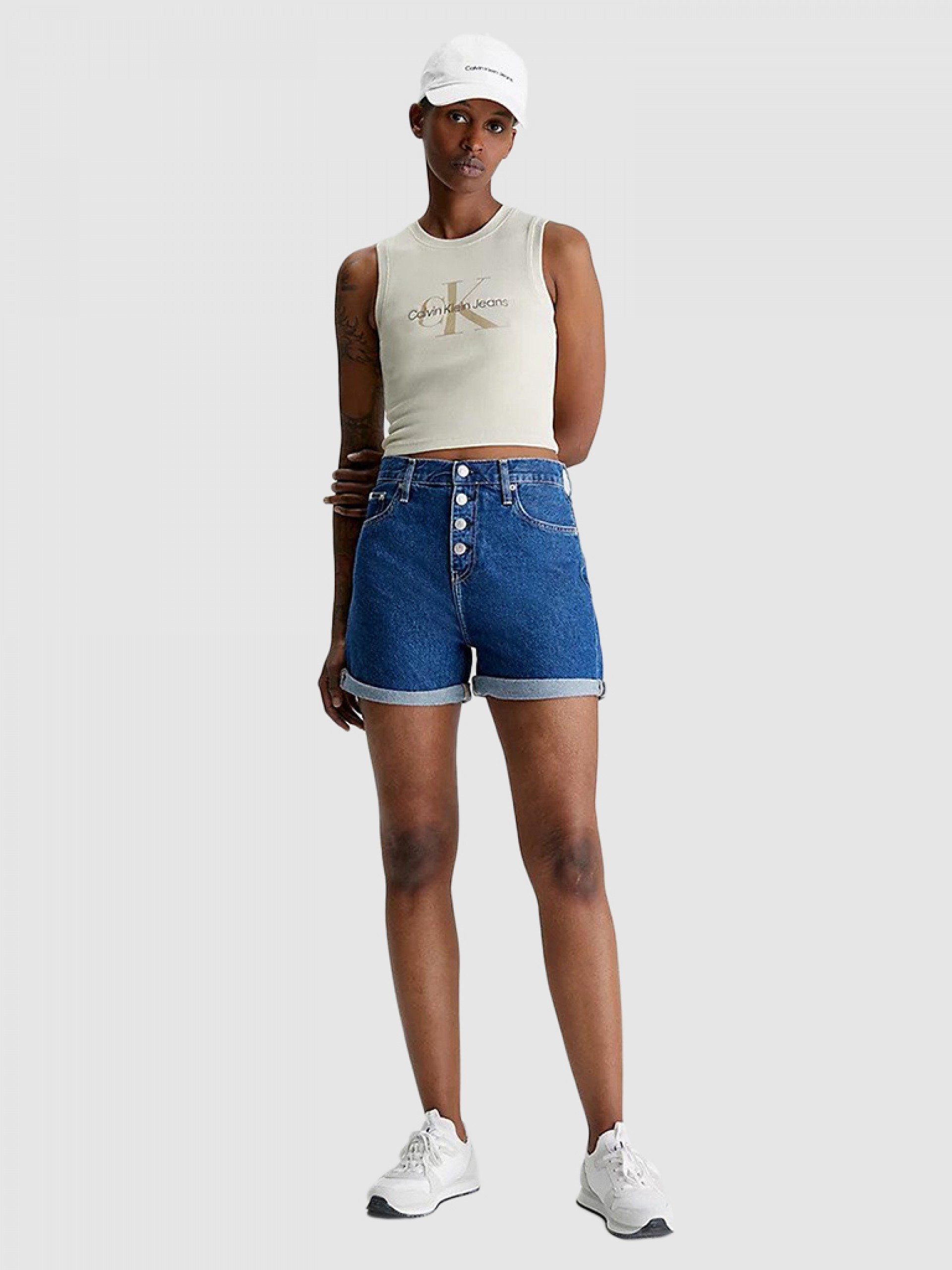 Pantalones Cortos Mujer Calvin Klein