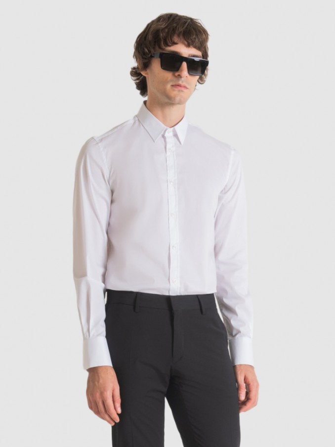 Camisa Hombre Blanco Antony Morato