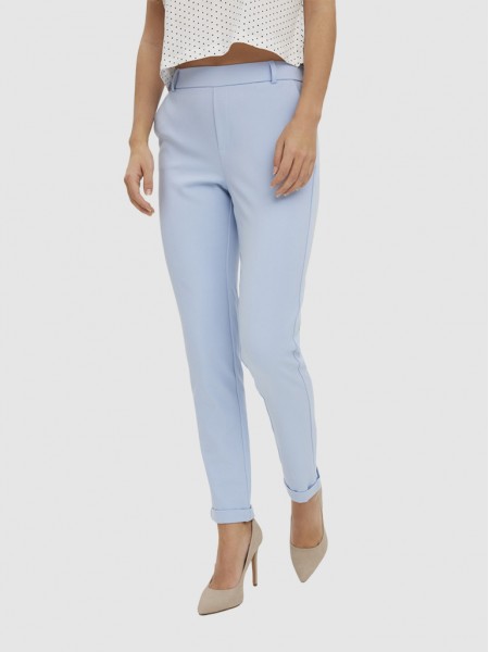 Calca Mulher Vmmaya Mw Loose Solid Pant Noos Vero Moda