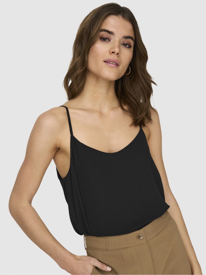 Blusa Mujer Negro Only