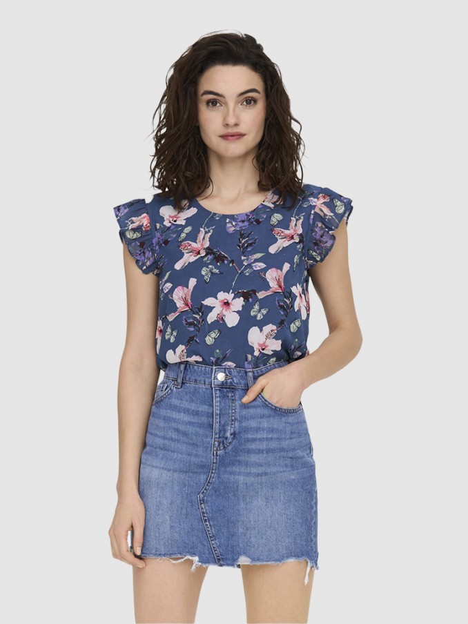 Shirt Woman Blue Only