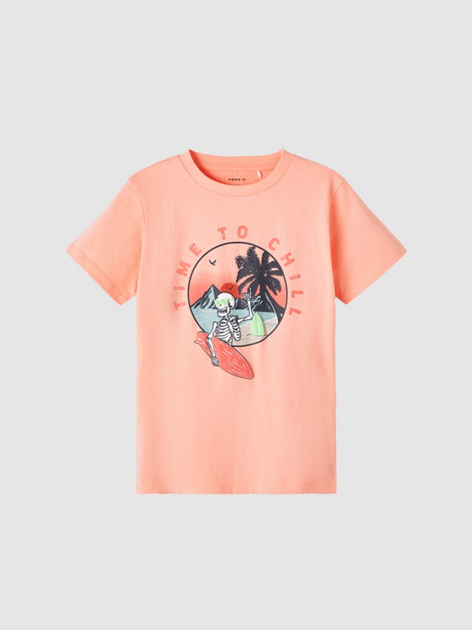 Camiseta Nio Melocotn Name It