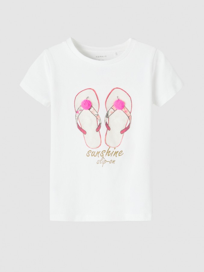 Camiseta Nia Blanco Name It