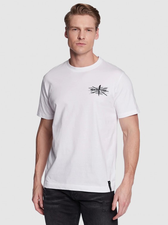 T-shirt, Homem, Branco