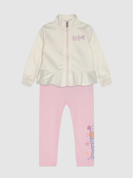 Conjunto Menina Checker Track Converse