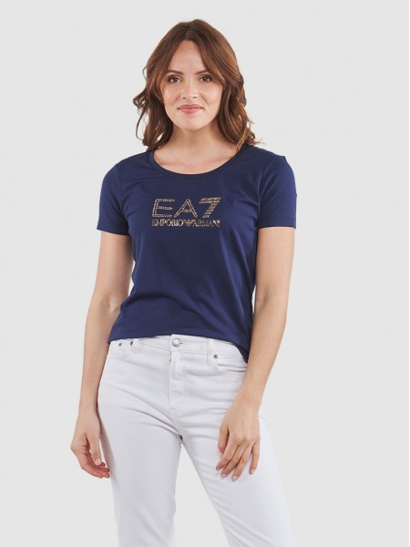 T-Shirt Mulher Ea7 Emporio Armani