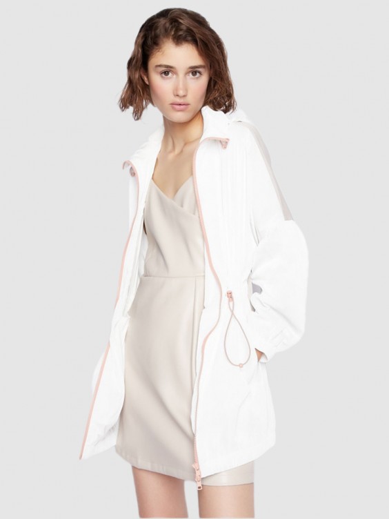 Jacket Woman Armani Exchange White Mellmak