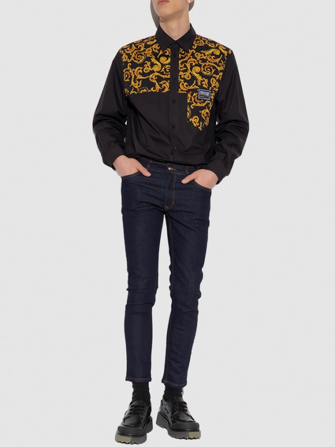 Jeans Man Dark Jeans Versace