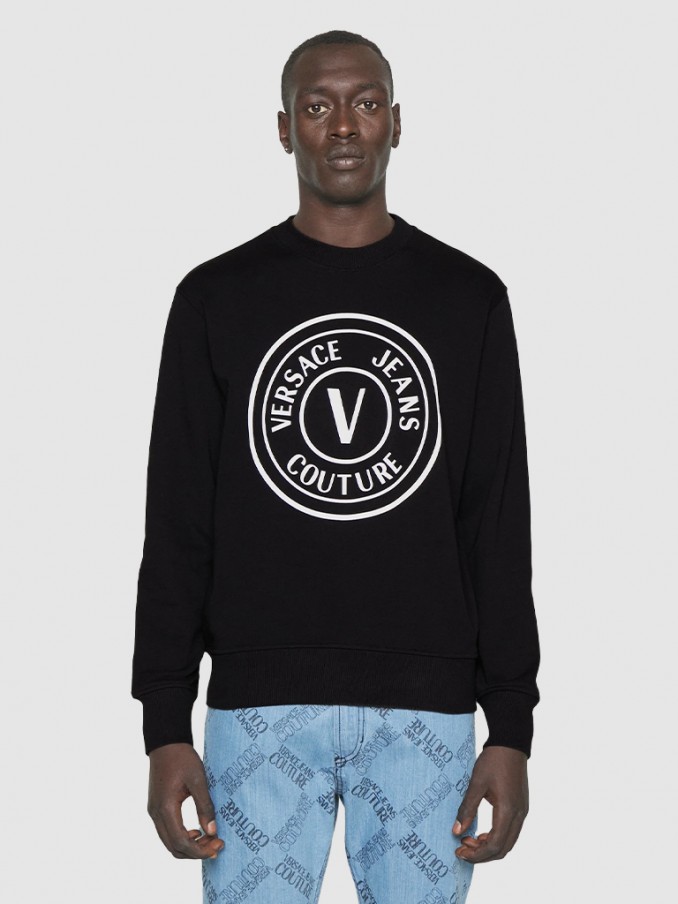 Sweatshirt Hombre Negro Versace