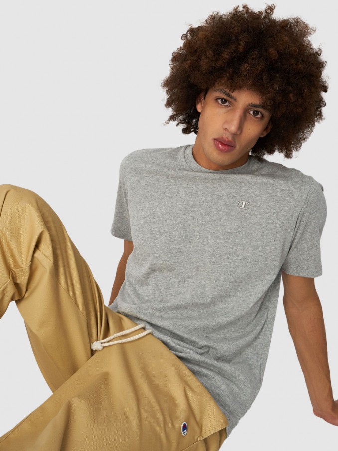 T-Shirt Homem Crewneck Champion