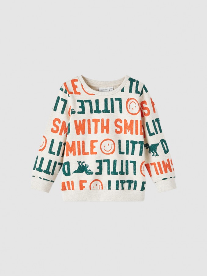 Sweatshirt Boy Print Name It