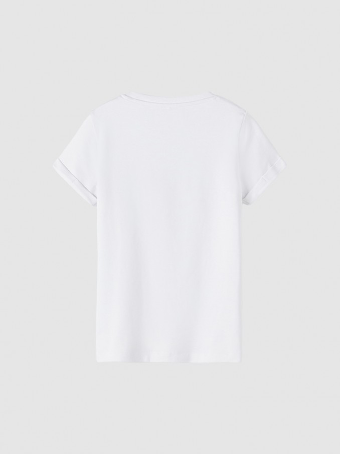 Camiseta Niña Blanco Name It