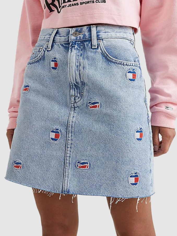 Skirt Woman Jeans Tommy Jeans