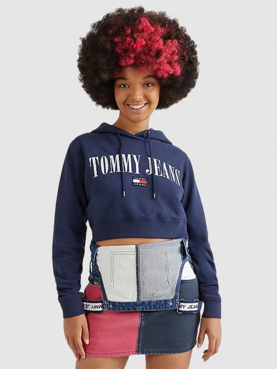 Tommy deals jean sweatshirt