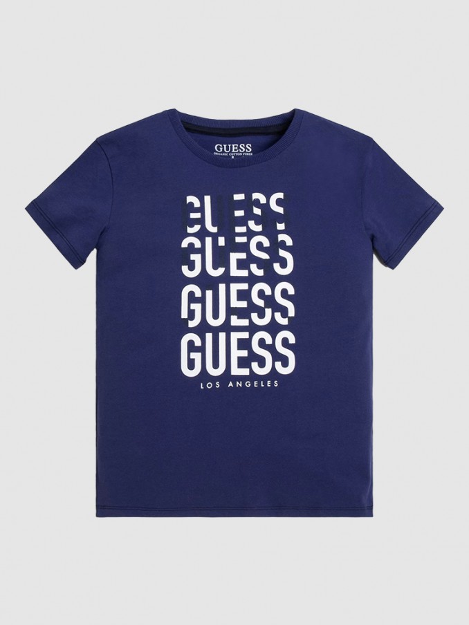 Camiseta Nio Azul Guess