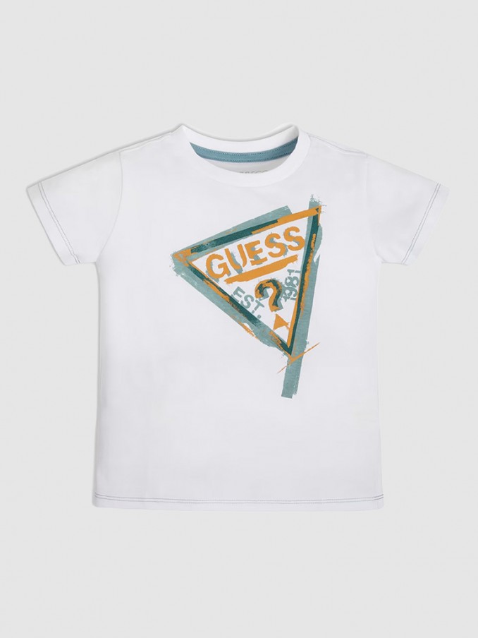 Camiseta Nio Blanco Guess