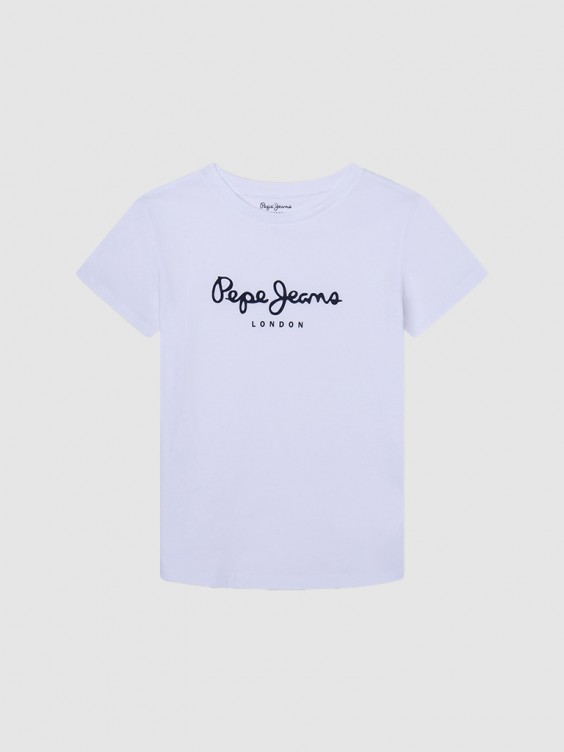 Camiseta Ni o Blanco Pepe Jeans London Pb503491 PB503491.1