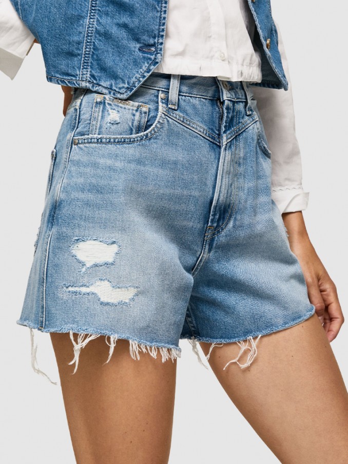 Pantalones Cortos Mujer Pepe Jeans London