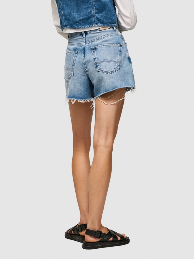 Pantalones Cortos Mujer Pepe Jeans London