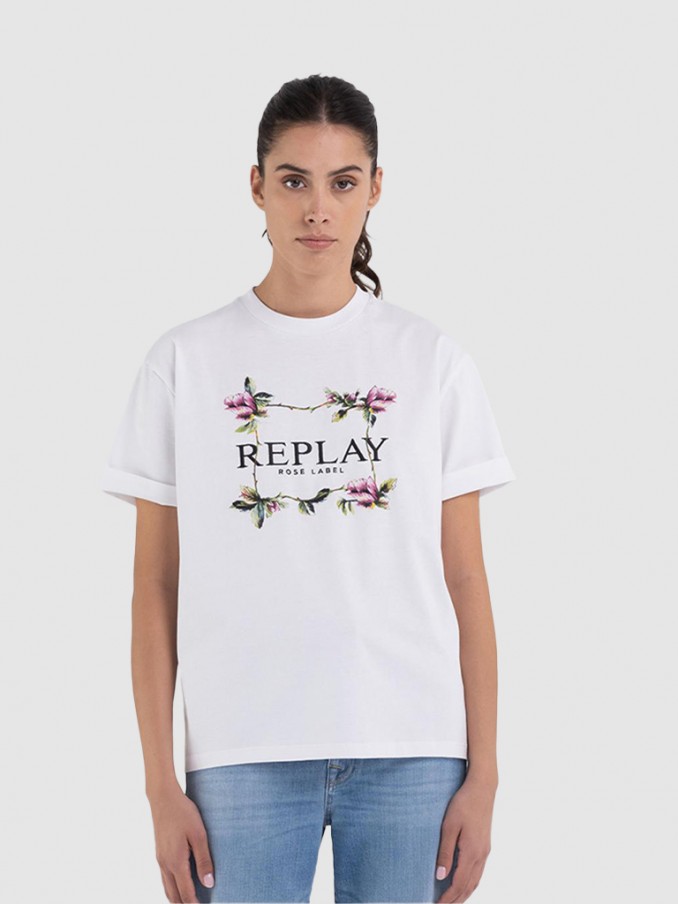 Camiseta Mujer Replay