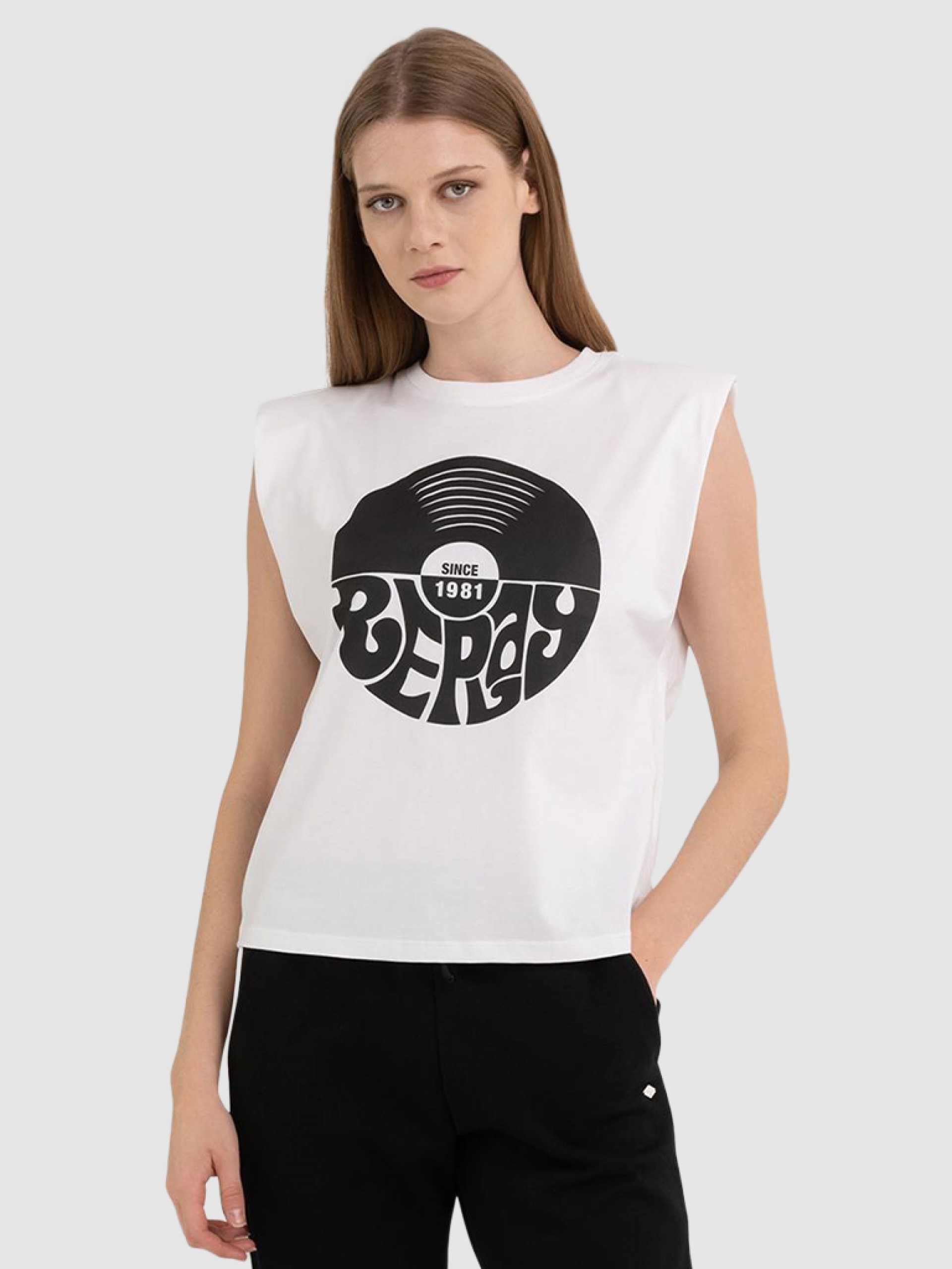 Camiseta Mujer Replay