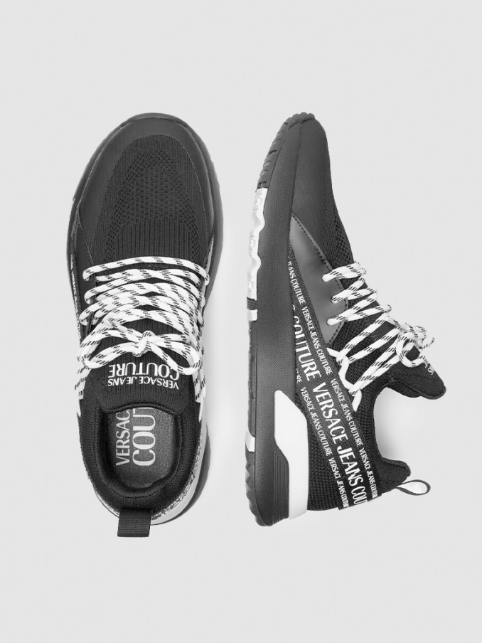 Sneakers Man Black Versace