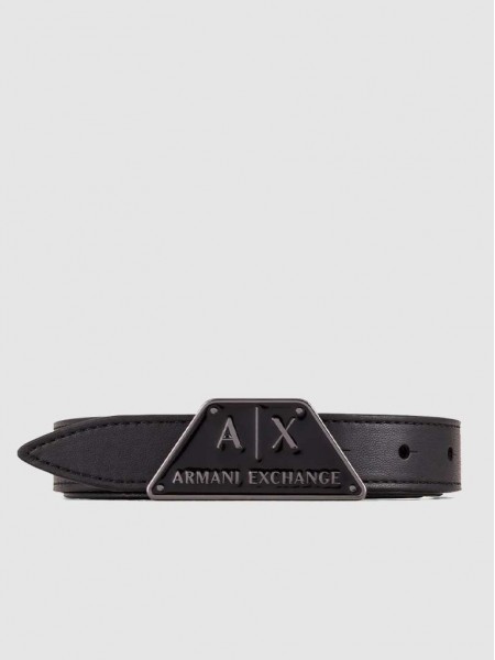 Cinturon Mujer Negro Armani Exchange
