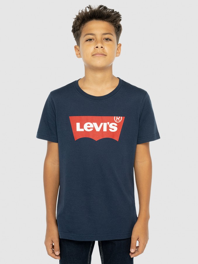 T-Shirt Boy Navy Blue Levis