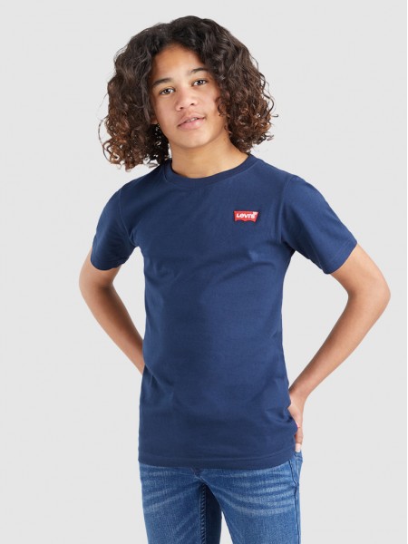 T-Shirt Boy Dark Blue Levis