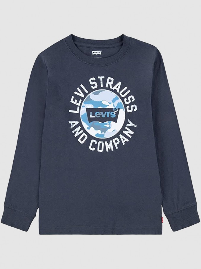 Sweatshirt Boy Blue Levis