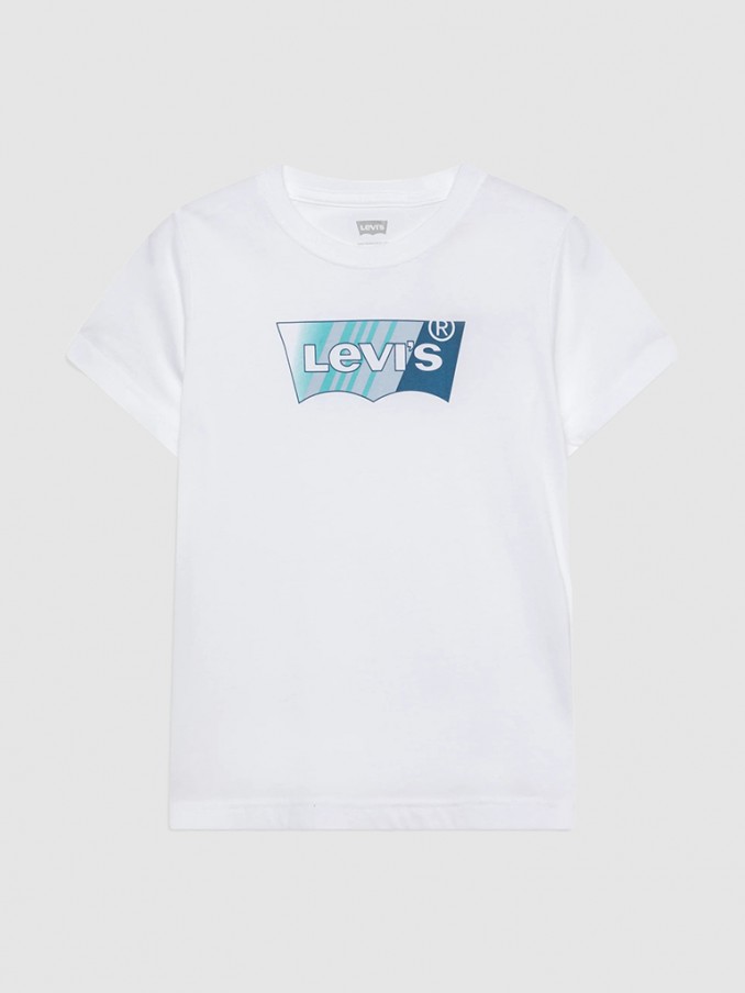 T-Shirt Menino Painted Stripe Levis