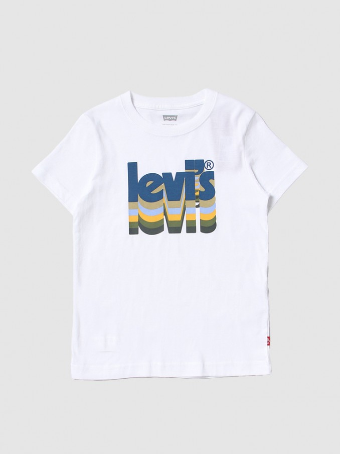 T-Shirt Boy White Levis