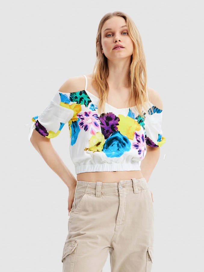 Top Mulher Bernardette Desigual