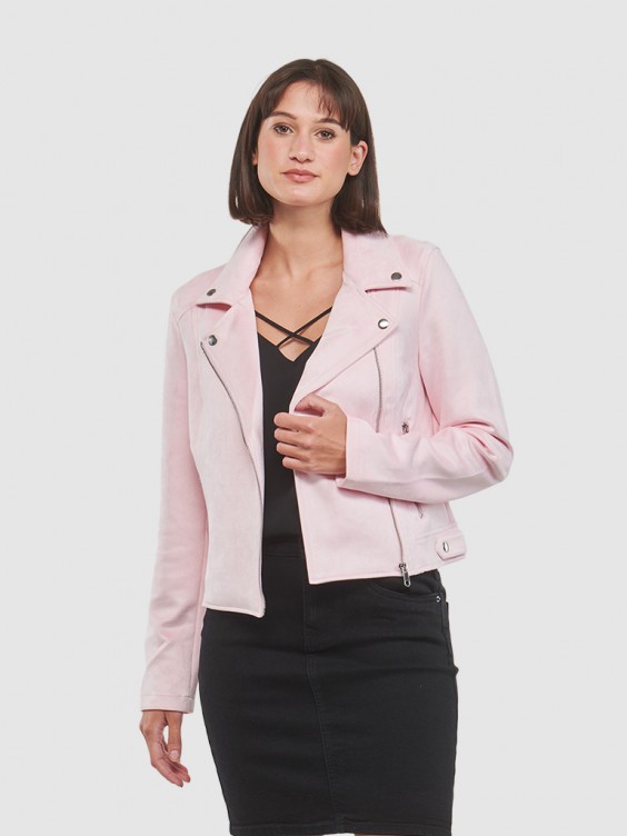 Vero moda pink on sale coat