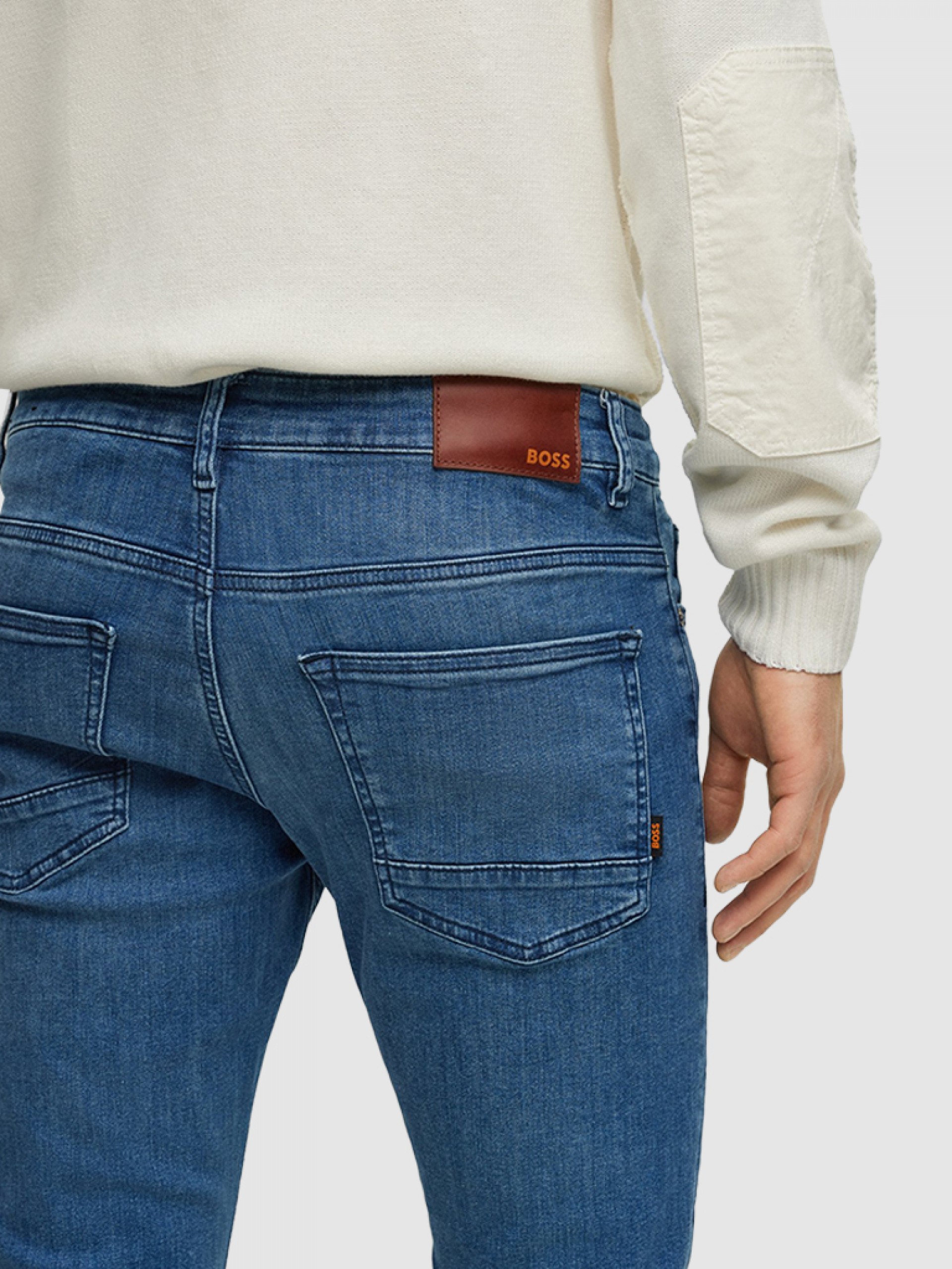 Jeans Man Boss - Orange