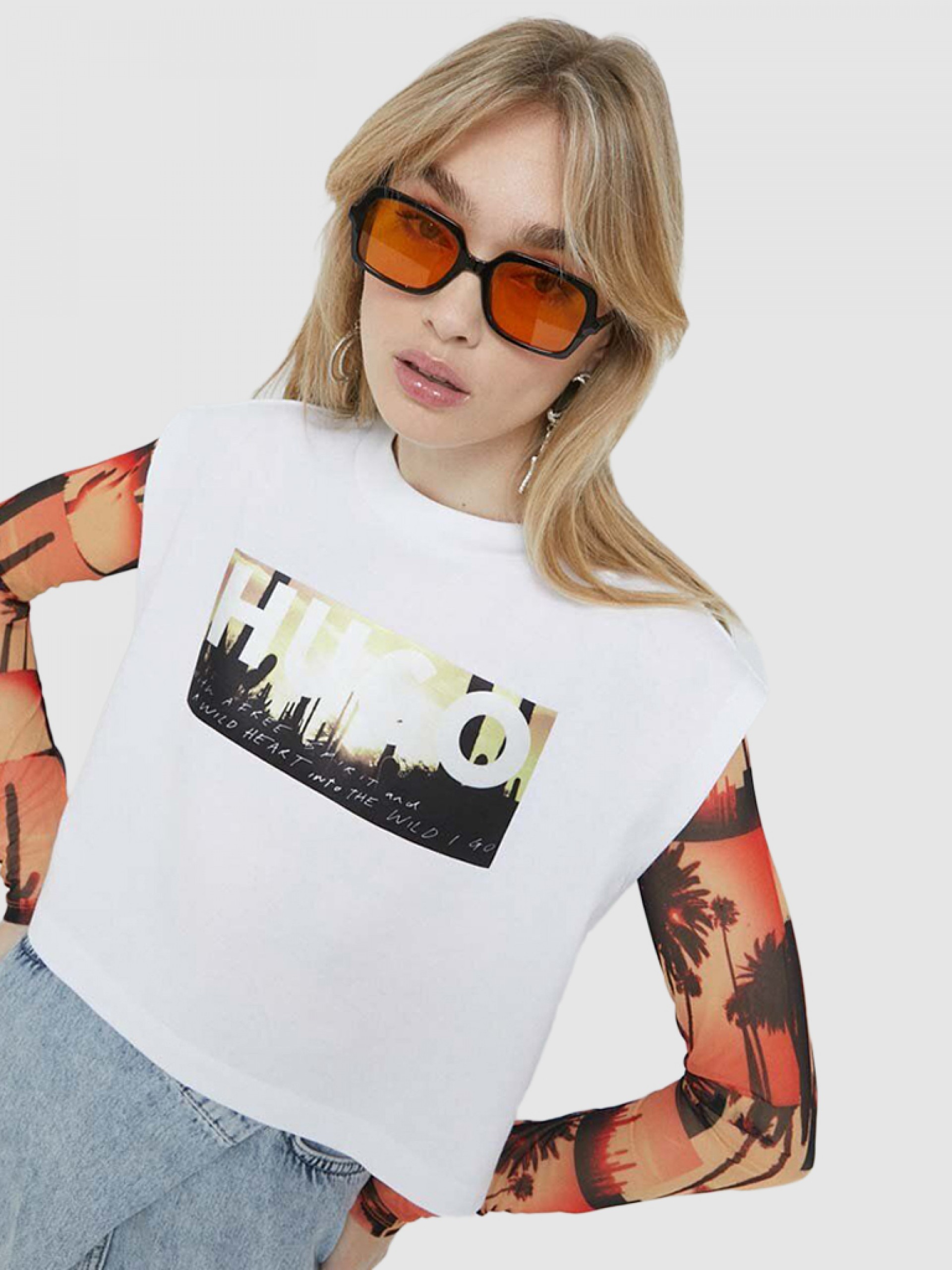 Blusa Mujer Hugo Boss