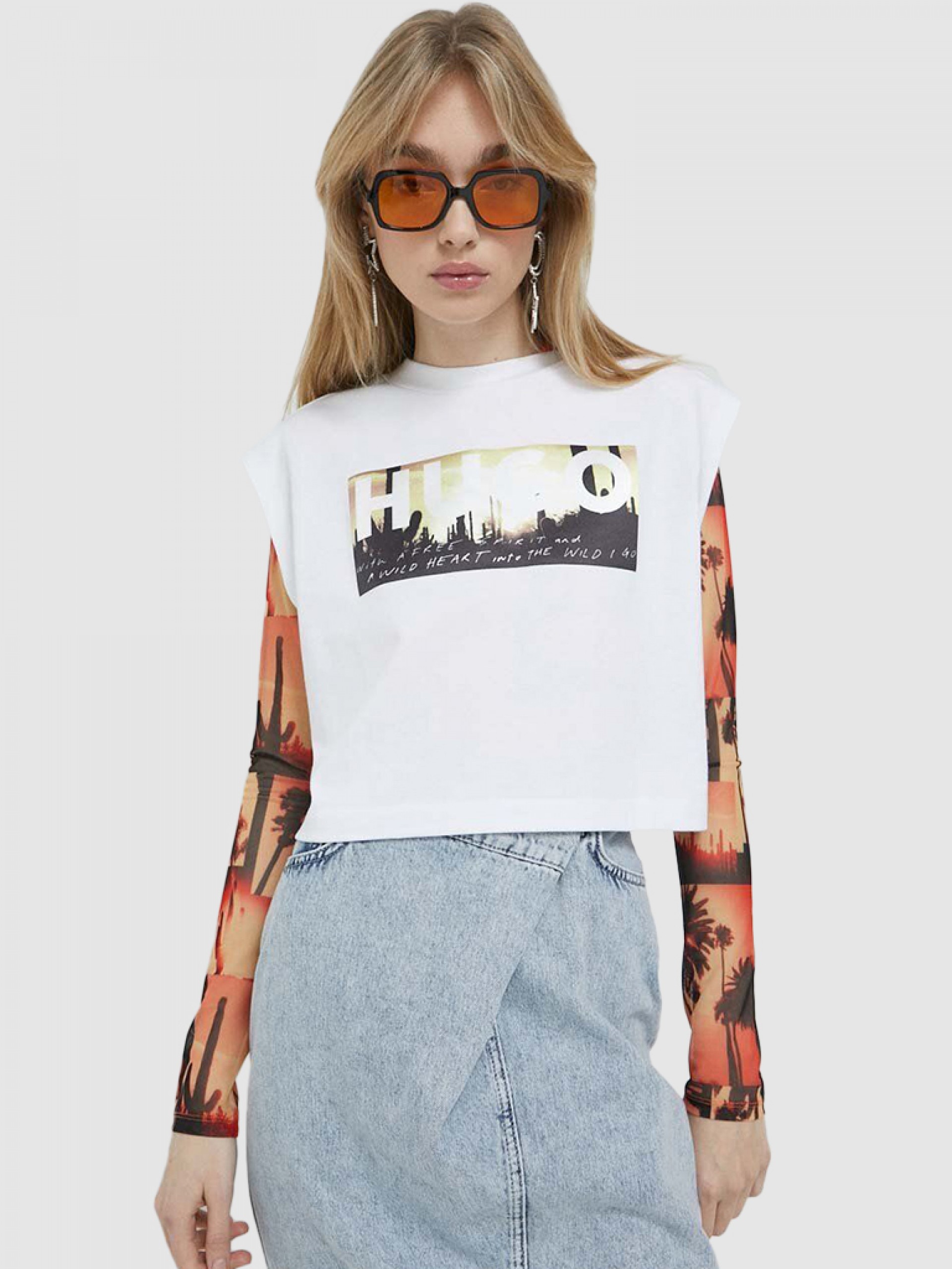 Blusa Mujer Hugo Boss