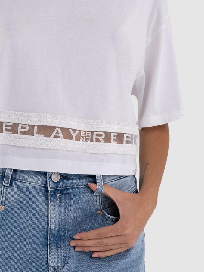 Camiseta Mujer Replay