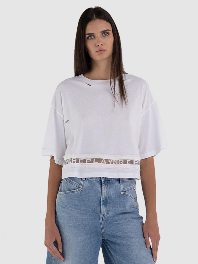 Camiseta Mujer Replay