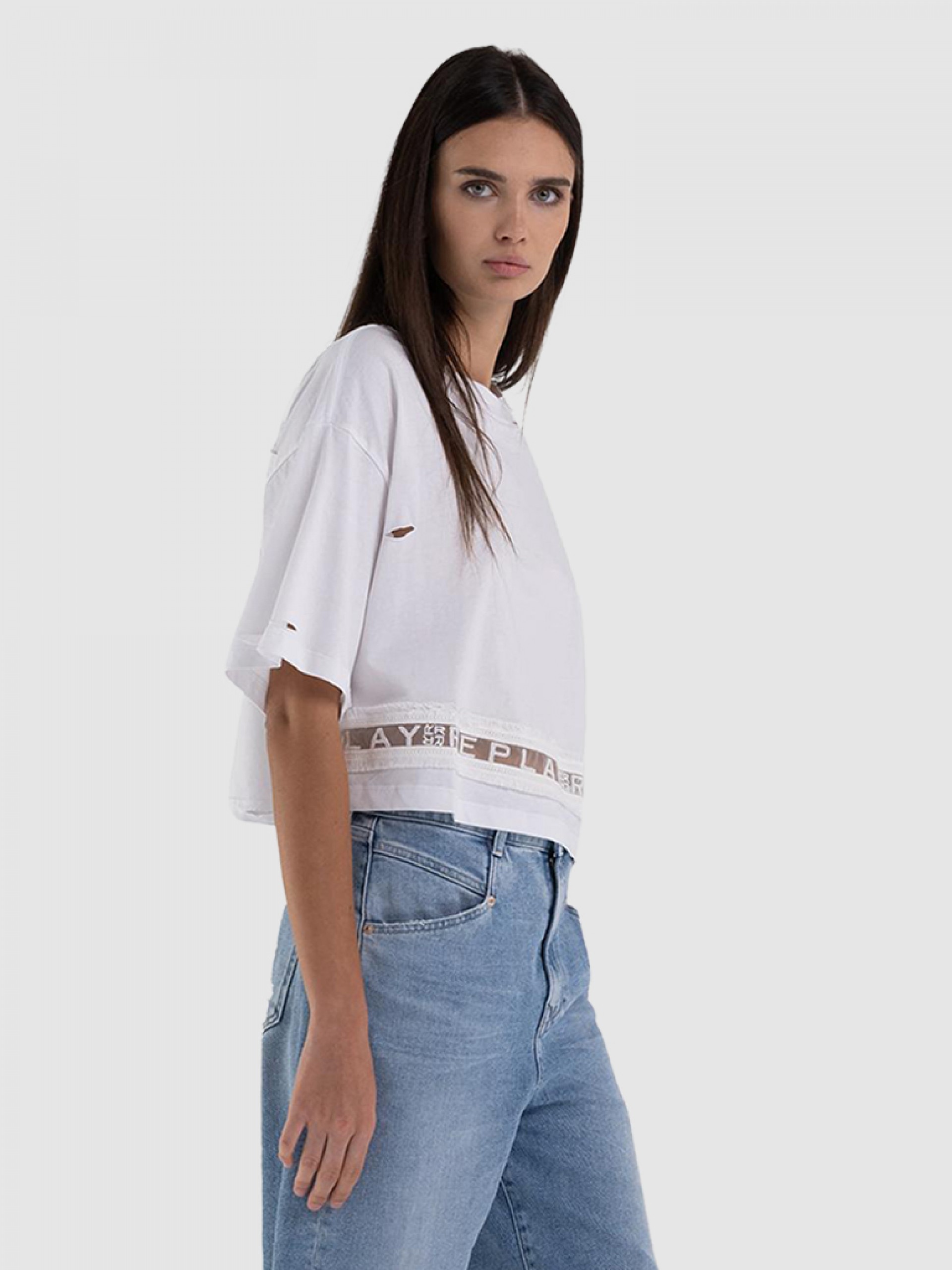 Camiseta Mujer Replay