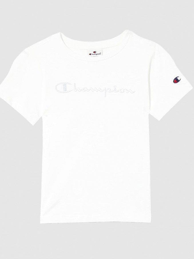 T-Shirt Menino Logo Champion