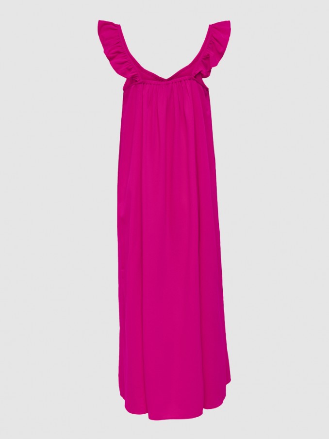 Vestido Mujer Rosa Rosa Only