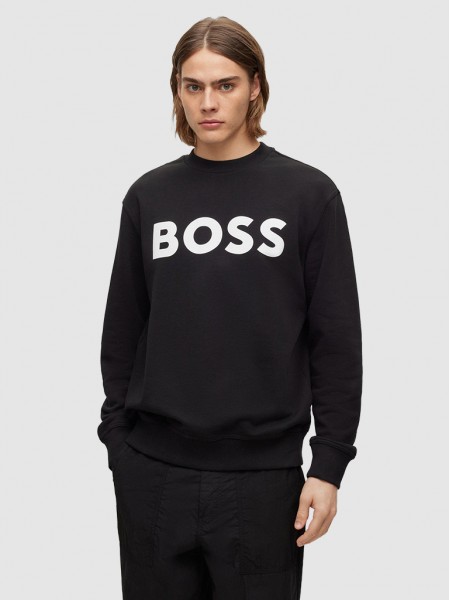 Sweatshirt Homem Webasiccrew Boss