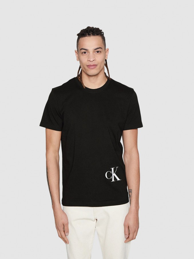 T-Shirt Homem Monogram Calvin Klein