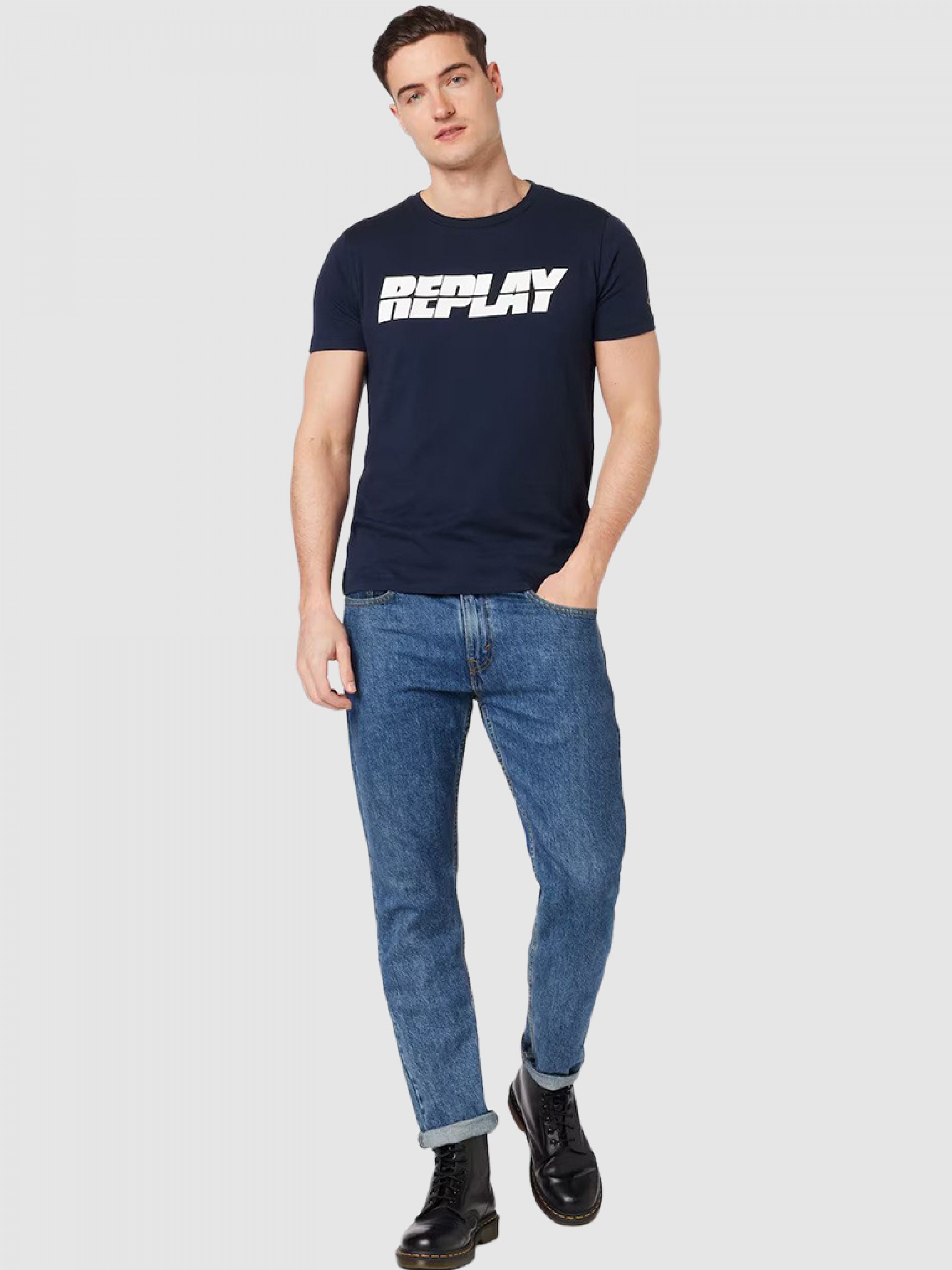 Camiseta Hombre Replay