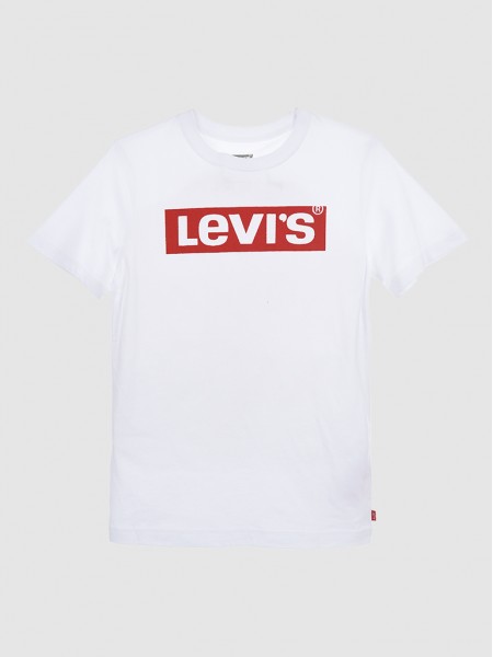 Camiseta Niño Blanco Levis