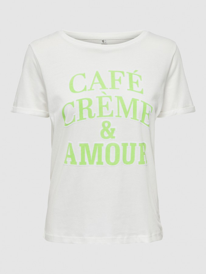 T-Shirt Woman White Only