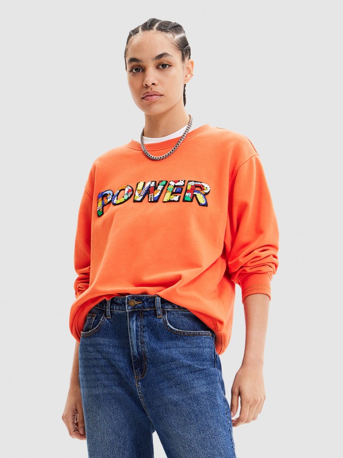 Sweatshirt Mulher Power Desigual