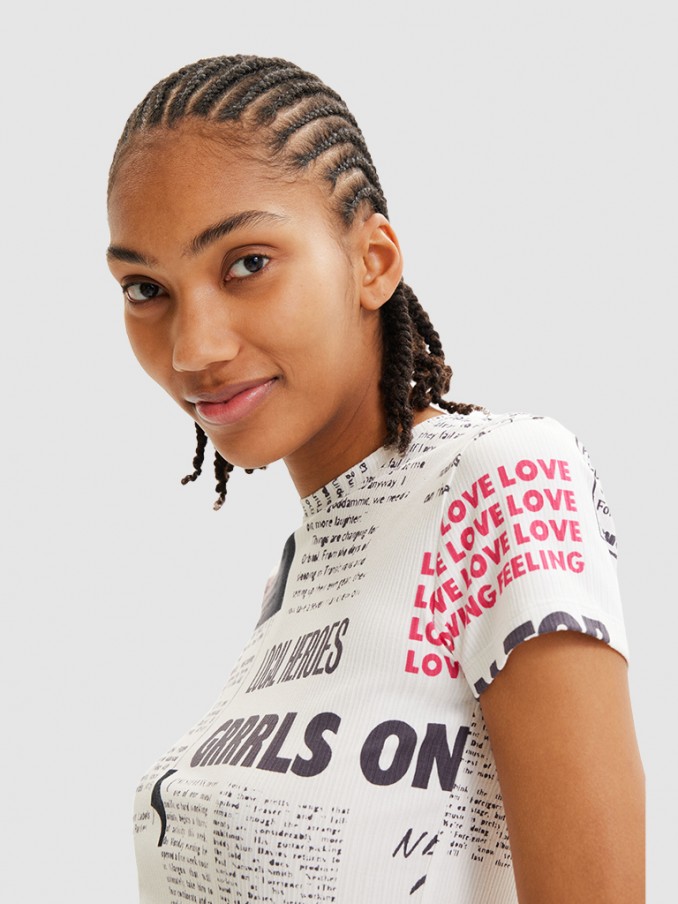 Camiseta Mujer Desigual
