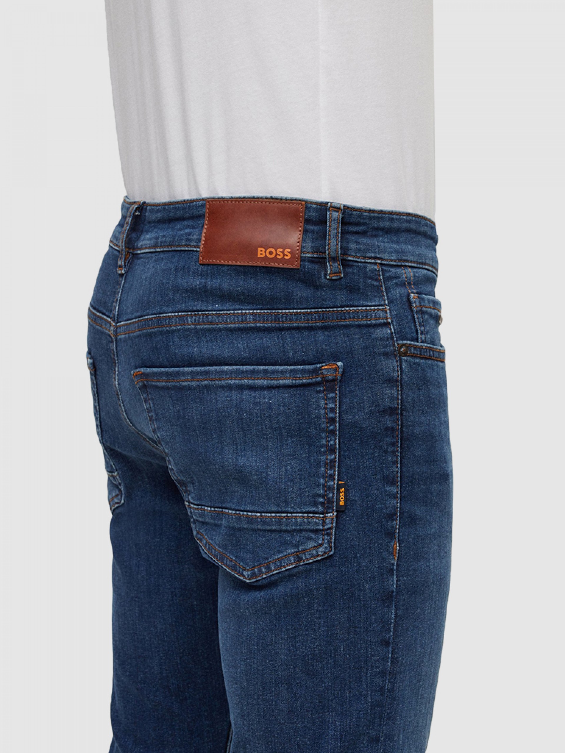 Jeans Man Boss - Orange